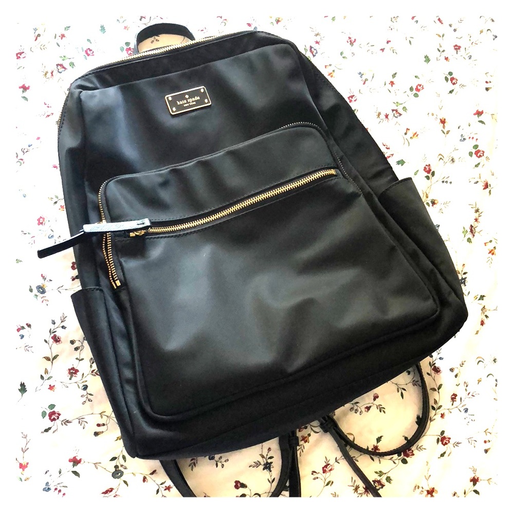 Kate Spade Nylon & Leather Backpack